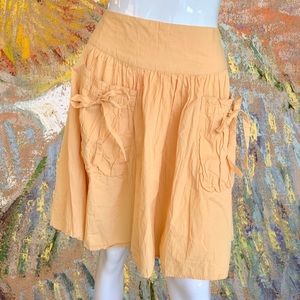 MLLE GABRIELLE CRINKLED SKIRT